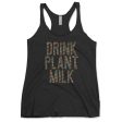 Drink Plant Milks  Tri-blend Racerback Vegan Tank For Cheap