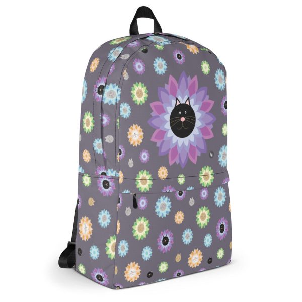 Purrrfect Flowers  Cat Backpack Sale