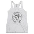 Don t Have a Cow, Have Tofu!  Tri-blend Racerback Vegan Tank Discount