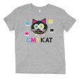 CMYKat  Kids Youth Cat T-Shirt Fashion