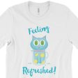 SALE  Feeling Refreshed  Unisex Cat T-Shirt Discount