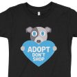 Adopt, Don t Shop.  (Dog with Heart) Kids T-Shirt Fashion