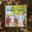 Vegan Home  Whimsical Animals in Flower Crowns Art on Wood Block - Vegan Sign on Sale