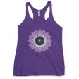 Purrrfect Flower  Tri-blend Racerback Cat Tank Online now