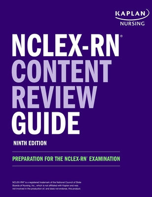 Nclex-RN Content Review Guide: Preparation for the Nclex-RN Examination For Cheap