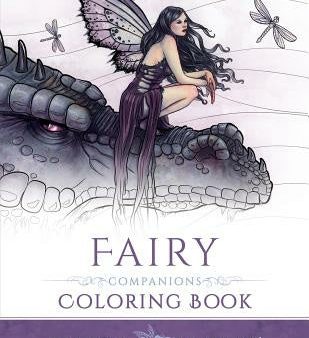 Fairy Companions Coloring Book: Fairy Romance, Dragons and Fairy Pets For Discount