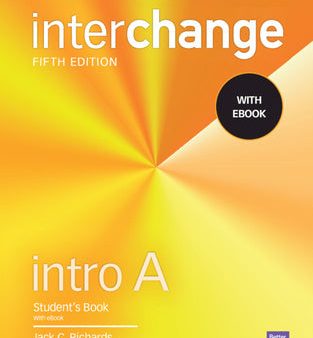 Interchange Intro a Student s Book with eBook [With eBook] For Sale