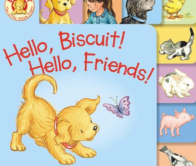 Hello, Biscuit! Hello, Friends! Tabbed Board Book For Cheap