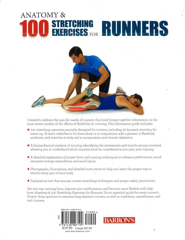 Anatomy And 100 Stretching Exercises For Runners Online