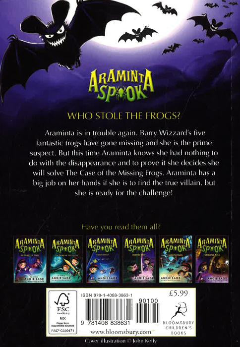 Araminta Spook: Frognapped (Araminta Spook 3) Online Hot Sale