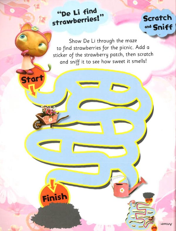 Waybuloo Scratch And Sniff Sticker Book For Sale